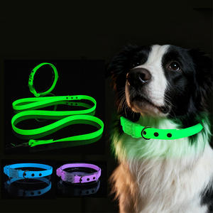 बिल्ली के कॉलर चमक रात के लिए अंधेरे समायोज्य चमकदार पालतू कॉलर में बिल्ली कॉलर चमक - Product Image 1