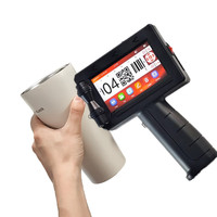 Imprimante jet d'encre portable à chaud, codeur de date d'expiration de 1/2 pouce, imprimante de numéro de lot pour emballages extérieurs en carton et papier