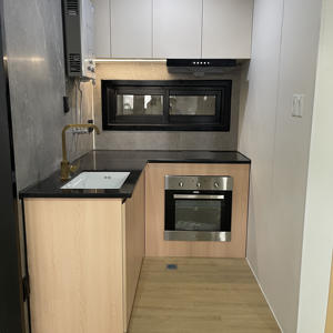 Maison de conteneur maritime modifiée standard américaine 20HQ, 1 chambre, espace de vie extensible pour une utilisation en location <span class=keywords><strong>Airbnb</strong></span>, maison de vacances - Product Image 3