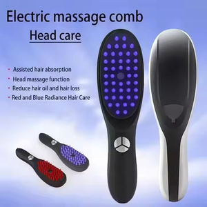 Rot- und Blaulicht-LED-Therapie Nano-Sprühkopf-Massagegerät Elektrischer Flüssigkeits-Haarwuchskamm für die Haarpflege - Product Image 2