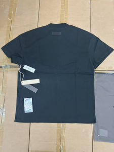 Kualitas Terbaik berat 100% katun kualitas Ultra tinggi SS22 FW24 musim panas kaus Esensial Pria lengan pendek SS25 lulus X pengujian - Product Image 2