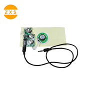 Haut-parleur sonore USB de haute qualité pour jouets et cartes de vœux avec capteur de lumière et de bouton, vente en gros d'usine