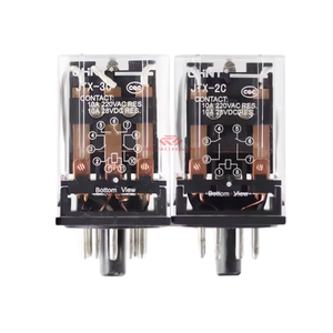 Mới ban đầu CHINT JTX-2C 10A SPDT <span class=keywords><strong>Relay</strong></span> 12V/24V/48V DC cuộn dây với PCB chân kho - Product Image 4