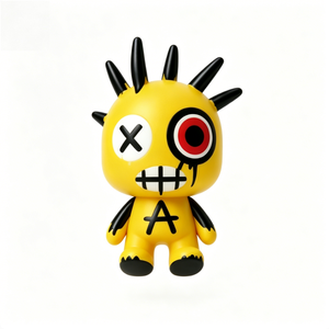 Promotion : Boîte Mystère – Figurine Artisanale en PVC Personnalisée, Poupée Jaune Moelleuse, Jouet d'Art de Collection pour Décoration Intérieure - Product Image 4
