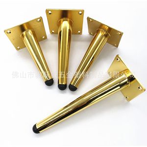 Furniture <b>Leg</b> Metal Tapered Round Tube Feet Heavy Duty Cabinet <b>Sofa</b> Coffee Table Support <b>Legs</b> Modern Design - Product Image 1