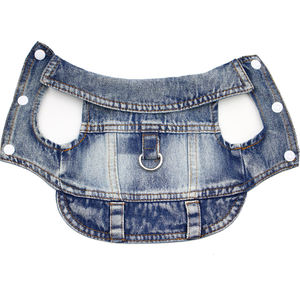 ホット販売犬のコートとジャケットDリング付きペットベストハーネスカウボーイ犬の服ハーネス付きジャケット - Product Image 3