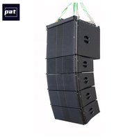 Système de sonorisation PA complet Pat KJ206combo avec enceintes Line Array doubles de 6 pouces, étanche, portable, audio haute résolution pour