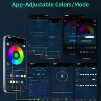 Nouveauté 2026 : Éclairage décoratif 12V USB pour dessous de caisse et espace pieds de voiture avec éclairage d'ambiance RGB, contrôle par application et effet ciel étoilé