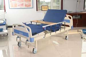 Tempat tidur perawatan orang tua fungsi ganda, tempat tidur medis Manual Multi fungsi - Product Image 6