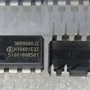 Circuit intégré ICE3BR0680JZ neuf et original, puces DIP-8 avec numéros de modèle DC et ORE - Product Image 1