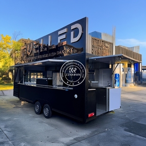 Carrito de Hot Dogs de la Mejor Calidad 2025, Remolque Redondo para Sándwiches, Camiones de Comida en Venta en China - Product Image 2
