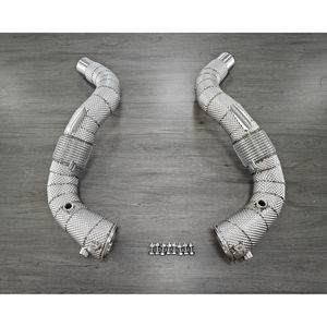 宝马G30 550i排气集管系统的JYD隔热罩排气落水管 - Product Image 5