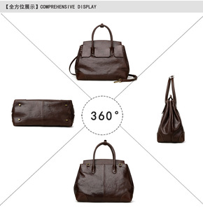 New Fashion Designer Crossbody <b>Bags</b> High Quality Genuine Leather Shoulder Messenger <b>Bag</b> Casual Totes Women Handbags and Purses - Product Image 4