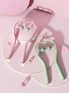 Bola masajeadora de hombro y cuello, herramienta manual de dos puntos para masaje muscular en forma de U - Product Image 5