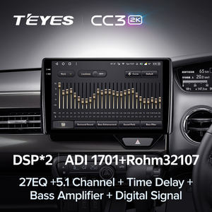 TEYES-Reproductor multimedia CC3 2K para coche Honda, dispositivo de navegación estéreo, radio, vídeo, para el lado derecho, para Honda JF3 II 2 JF3/4 2017 - 2021 - Product Image 3