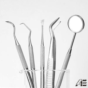 Juego de raspadores de sarro dentales de acero inoxidable de alta calidad 2026, incluye espejo de inspección para limpieza y relleno dental - Product Image 3