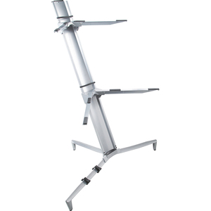 Support de clavier professionnel en aluminium à 2 niveaux - Product Image 1