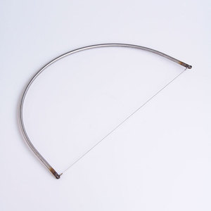 Coupe-fil d'argile de <span class=keywords><strong>poterie</strong></span> à nœud de boue pratique avec poignée de Type U outils de coupe de fil d'acier - Product Image 4