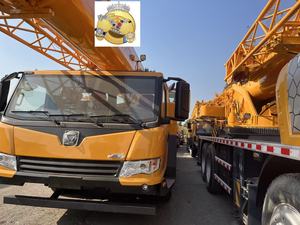 Grúa Móvil Amarilla STC500, Equipo de Elevación para Construcción de Alta Resistencia, Pluma con Múltiples Ejes, Motor de 169KW, Carga Máxima 0-2000 - Product Image 6