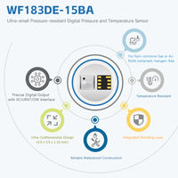 Capteurs numériques 1500 kPa WF183DE, modules de capteurs de pression Arduino pour la mesure de la pression d'air des voitures, motos, vélos et ballons de sport