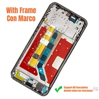 Écran de remplacement IParts pour Honor Magic8 Lite 5G MTN-NX1M, écran tactile AMOLED 120Hz avec châssis, toutes fonctions incluses