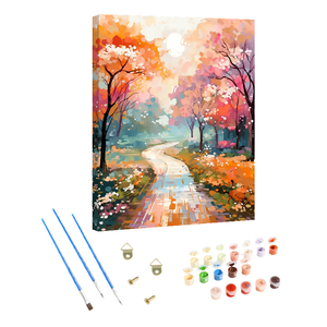 Vente en gros de kits de peinture par numéros de style moderne personnalisé, médium à l'huile pour adultes, enfants, idées cadeaux pour décoration intérieure - Product Image 1