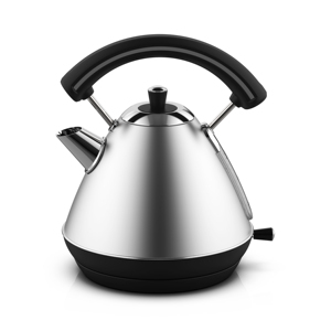 Hervidor Eléctrico Rojo Retro de 1.7L, Hervidor de Agua y Té de Acero Inoxidable, Ebullición Rápida con Apagado Automático para Cocina - Product Image 2
