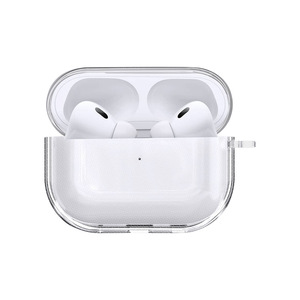 La más nueva funda transparente para auriculares de TPU de 2,0mm de espesor para <span class=keywords><strong>Airpods</strong></span> <span class=keywords><strong>Pro</strong></span> 3 funda protectora transparente para auriculares - Product Image 6