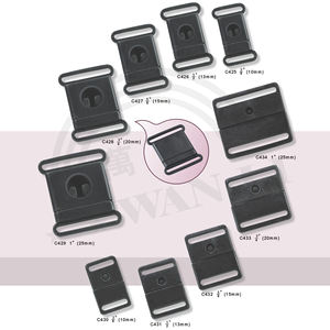 Plastic Side Release 25mm Plastic <b>Buckle</b> with Lock <b>Bag</b> Pet <b>Buckle</b> - Product Image 6