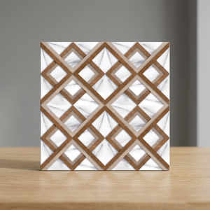 Carreaux de sol en céramique émaillée effet marbre 40x40cm, antidérapants, résistants aux acides, pour centres commerciaux et hôtels - Product Image 5