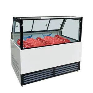 Commercial Cooler Display Freezers Fridges Meat Display Chiller Meat Display Fridge Meat Freezer