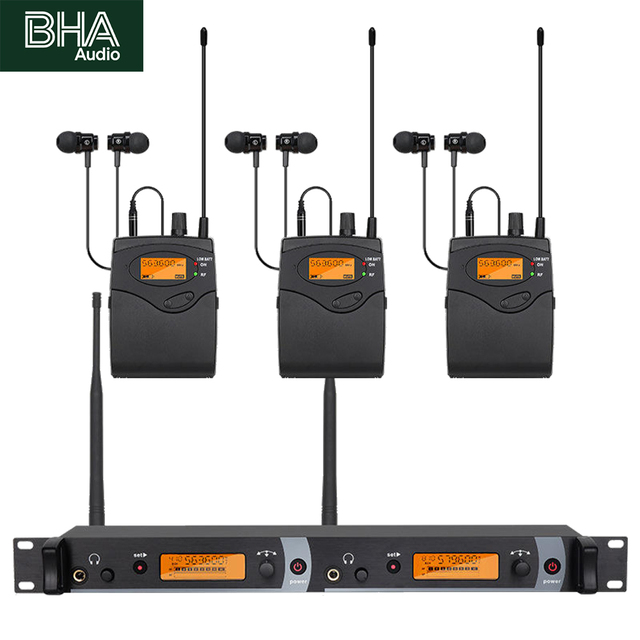 BHA IEM2050 3bodypack In-Ear Monitor System Lavalier Wireless Stage Performance Sound Return Monitor  Wholesale Price OEM CE FCC