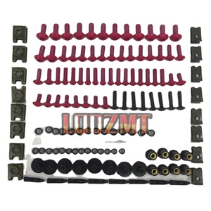 Kit completo de tornillos de carenado de 268PS para <span class=keywords><strong>KAWASAKI</strong></span> <span class=keywords><strong>NINJA</strong></span> <span class=keywords><strong>ZX10R</strong></span> ZX 10R 10 R <span class=keywords><strong>2016</strong></span> 2017 2018 2019 2020 tornillos de cuerpo tuercas - Product Image 1