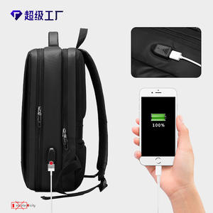 Hockey Business Travel Backpack 20-39L With Computer Interlayer And <b>Usb</b> Port For Men - Product Image 2