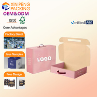 Caja de Regalo de Papel Kraft Personalizada para Ropa y Joyería, Envío en Contenedor de Pulpa Natural Seguro para el Medio Ambiente, 2026 XP OEM