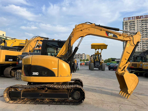 Mini-excavatrice sur chenilles d'occasion CAT 308D de 8 tonnes, puissance stable et force de percée, pour l'entretien des canaux d'irrigation agricoles - Product Image 3