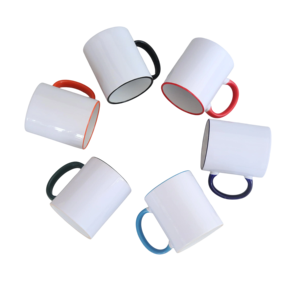 Tùy chỉnh 11oz biểu tượng đầy màu sắc <span class=keywords><strong>Mug</strong></span> trống thăng hoa DIY in cốc cà phê trà sữa Gốm Cá Nhân Xử lý bên trong Trắng <span class=keywords><strong>Mug</strong></span> - Product Image 5