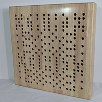Diffuseur Acoustique Décoratif en Bois MDF pour Cinéma Maison/Studio de Musique - Vente en Gros