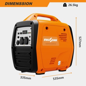 화사단 4행정 모터홈용 발전기 50Hz/60Hz 가솔린 발전기 2.5kva 3500w 휴대용 인버터 발전기 AC 캠핑용 12v 24v <span class=keywords><strong>DC</strong></span> EV - Product Image 4
