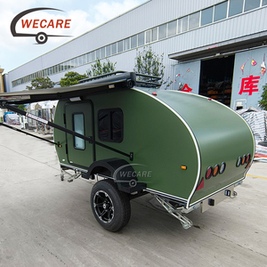 WECARE Remorque de voyage en aluminium, remorque de camping, tout-terrain 4x4, caravane tout-terrain, remorque teardrop australienne, camping-car - Product Image 3
