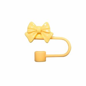 Nueva Tapa de Silicona con Diseño de Lazo para Pajitas, Cubierta Antipolvo para Pajitas de 10 mm, Accesorio Reutilizable para Vasos, Apto para Niños y Adultos - Product Image 3