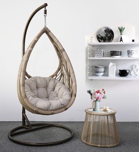 Hot PE Rattan in vimini due posti appeso sedia Casual altalena per camera da letto scuola parco <span class=keywords><strong>cucina</strong></span> Villa laboratorio cortile - Product Image 4