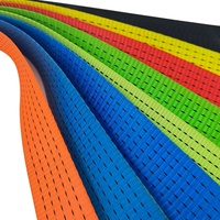 Ağır 100% Polyester düz dokuma malzeme 25mm/35mm/50mm genişlik kayışlar ve dokuma sapanlar için