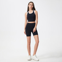Nouveauté été Short de yoga pour femme anti-effet camel toe, effet ventre plat, rehausseur de fessiers, amincissant, pour cyclisme, fitness et entraînement