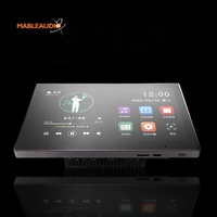 DS7 7 İnç Android Duvar Tipi Dokunmatik Ekranlı Ev Amfisi, 4 Kanallı Online Müzik/YouTube/Google Play TF Kart Alıcılı