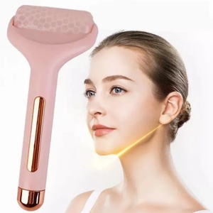 Custom Silicone Facial Massage Roller Beauty Skin Care <b>Ice</b> Globe for Face and Neck Cooling Effect - Product Image 1