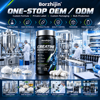Capsules de créatine monohydrate de qualité supérieure, 120 capsules, 2,5 g, nutrition sportive, force musculaire, OEM