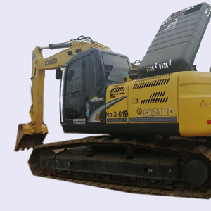 Máquina excavadora Kobelco sk200, maquinaria de construcción de segunda mano, servicio posventa local con motor central - Product Image 1