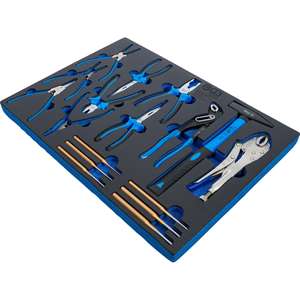 BGS Tool Tray 3/3: <b>Hammer</b>, Pliers, <b>Pin</b> Punch Set 17 pcs. - Product Image 2