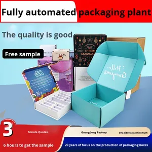 Boîte d'emballage pour vêtements <span class=keywords><strong>en</strong></span> <span class=keywords><strong>carton</strong></span> ondulé double face personnalisée, modèle XL-43, type avion, à ouverture facile - Product Image 2